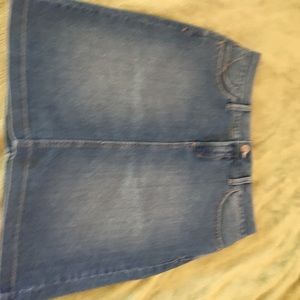 NYDJ jean skirt