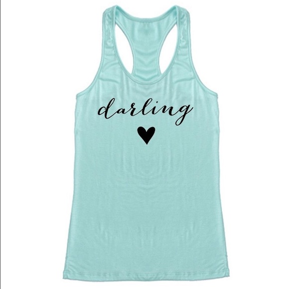 Teal Darling Tank