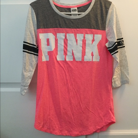 PINK 3/4 Sleeve Shirt
