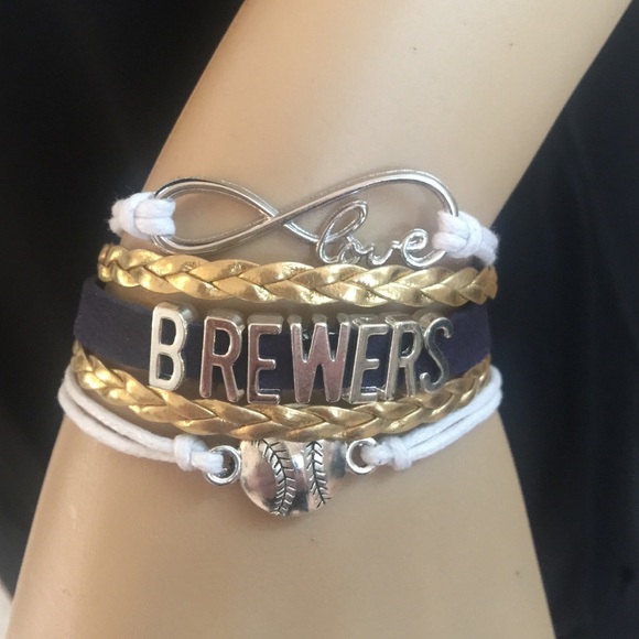 Milwaukee Brewers Bracelet(NWT)🚫FIRM 😂 - Picture 2 of 3