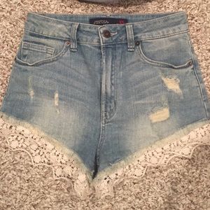 Jean shorts