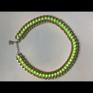 Lime Green Statement Necklace