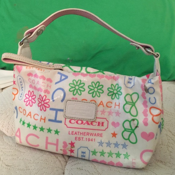 Coach spring purse