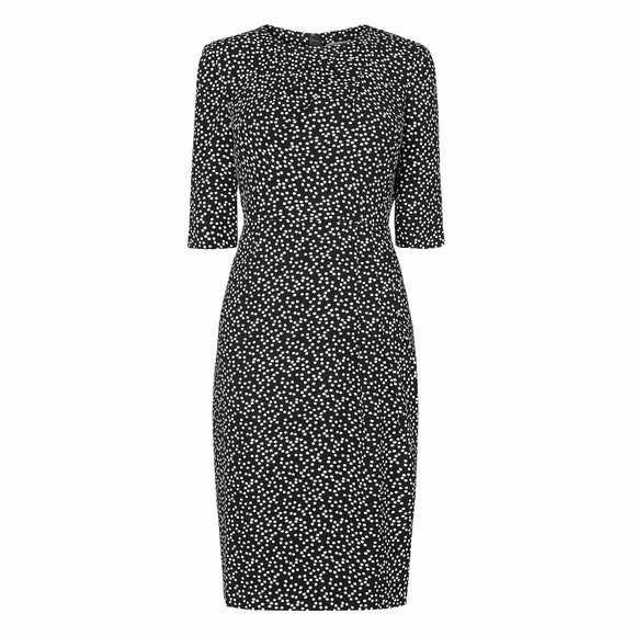 Black and white spot L.K. Bennett Dress