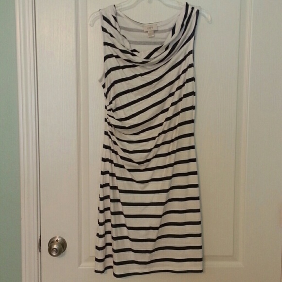 Brand New Ann Taylor Loft Striped Dress