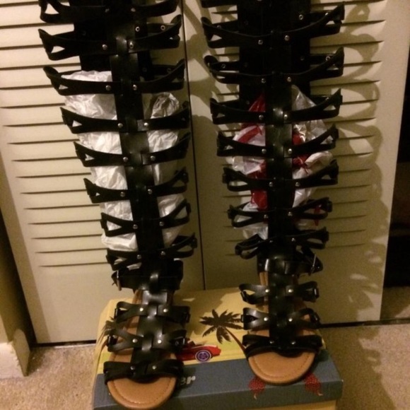 Gladiator sandals never worn