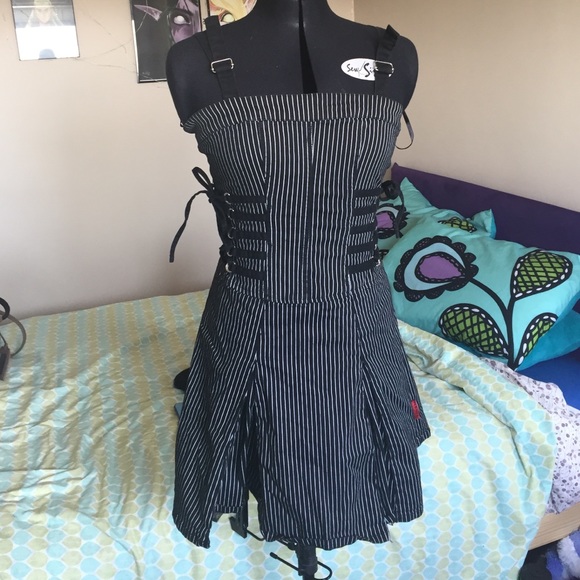 Tripp NYC pinstripe dress M