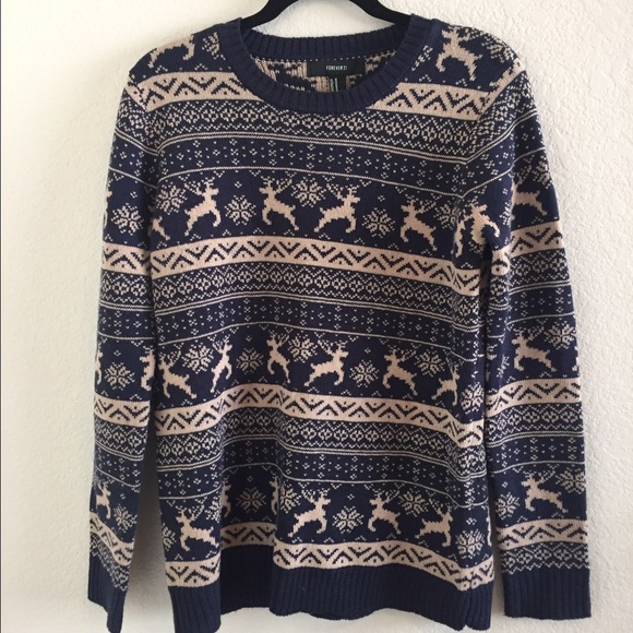 Christmas themed reindeer sweater!
