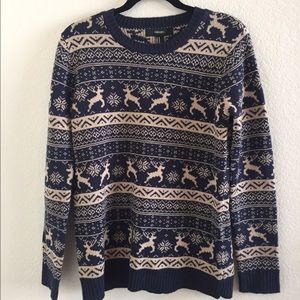 Christmas themed reindeer sweater!