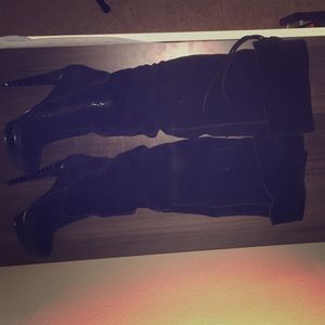 ⬇️‼️Lightly used baker over the knee boots