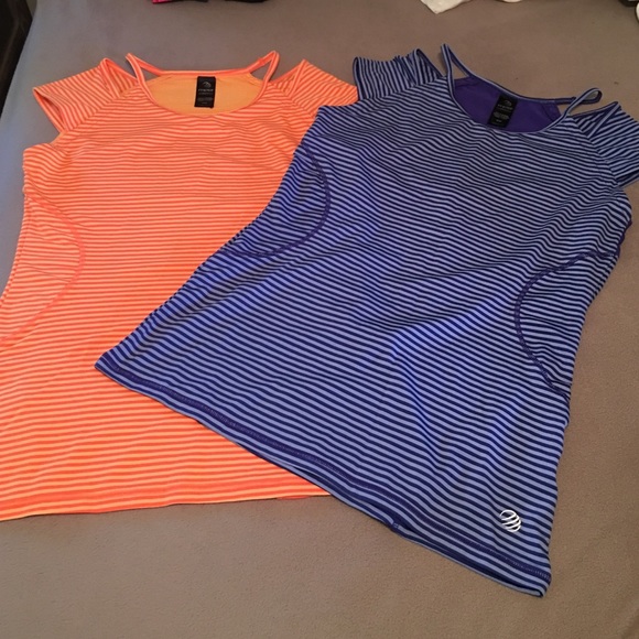 2 Workout Tops, Medium