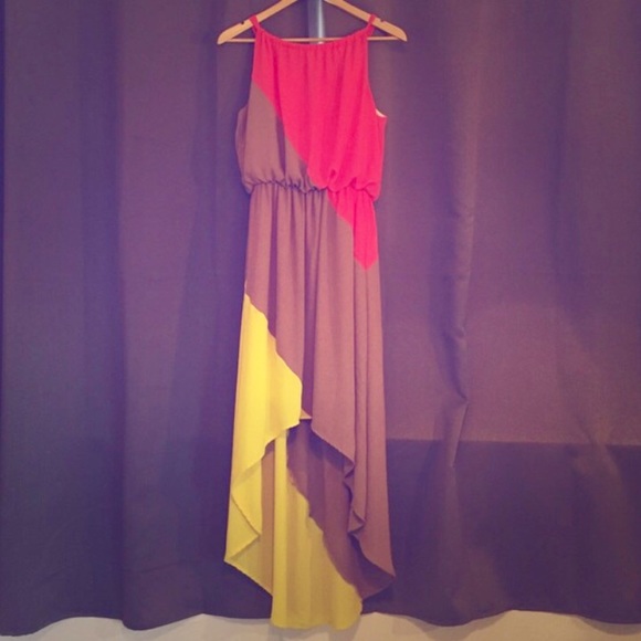 Neon Maxi Dress