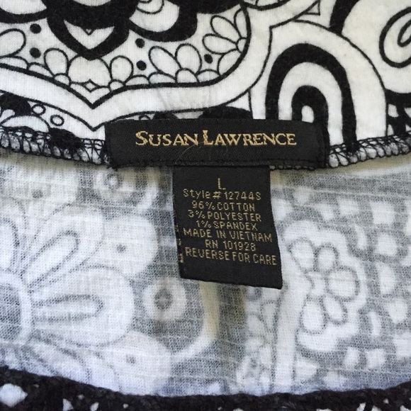 Susan Lawrence Empire Waist Top - Picture 2 of 3