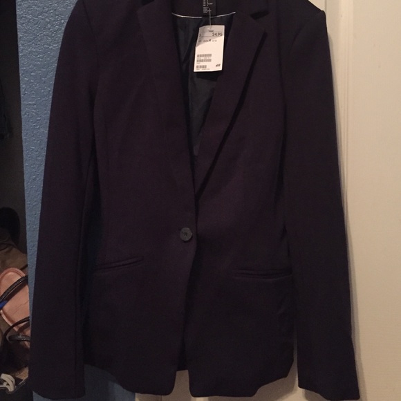 Navy blazer from H&M