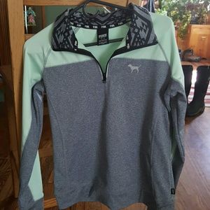 Pink quarter zip jacket