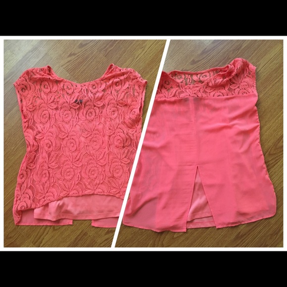 Sold! Coral Top