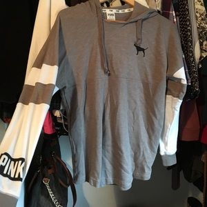 VS pink hoodie