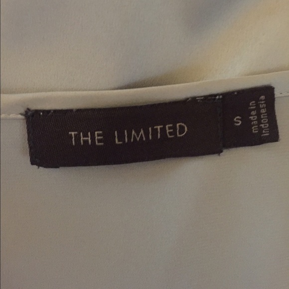 Limited Silver V Neck Cold Shoulder Top - Picture 4 of 4