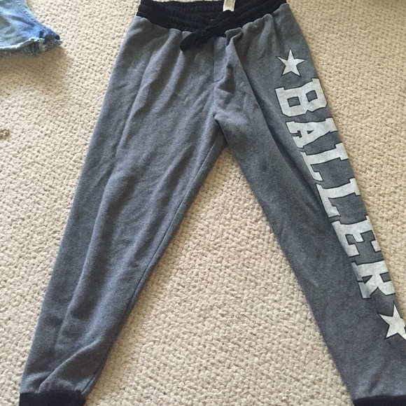 "Baller" joggers