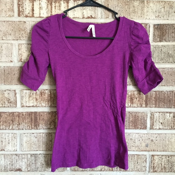 FINAL PRICE Color Story purple blouse