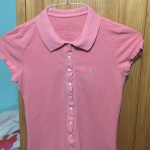 Pink Tommy Jean Polo