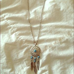 Dream catcher necklace