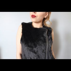 Sanctuary faux fur vest