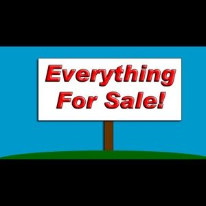 Everything for sale!!!!!!!