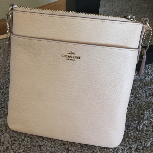New--Without tags-Apricot Coach Crossbody Purse