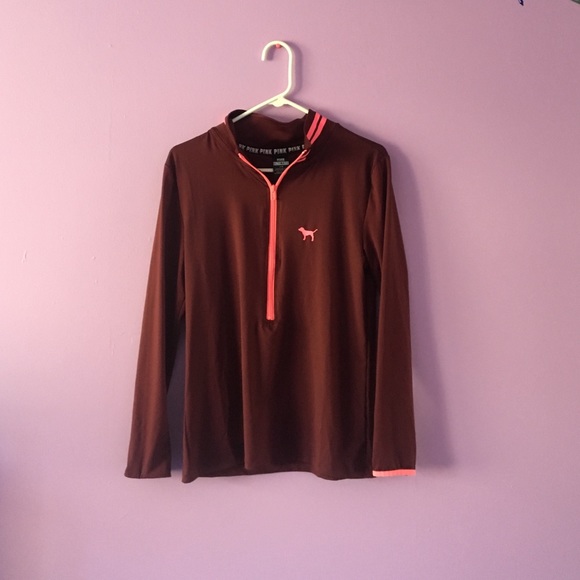 RARE pink ultimate half zip