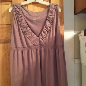 SEXY Sleeveless v-neck sparkly top