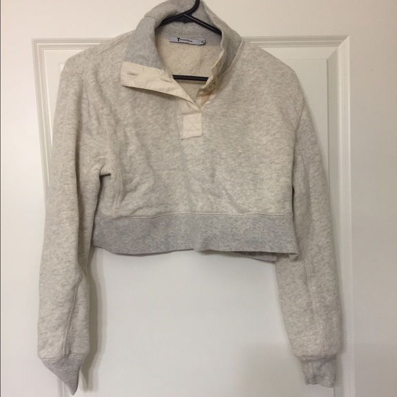 T Alexander Wang Cropped Sweatshirt