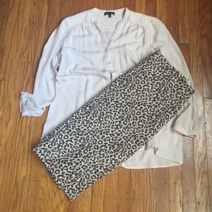 FLASH SALE Cheetah print pencil skirt