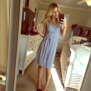 Ann Taylor LOFT petites wrap dress