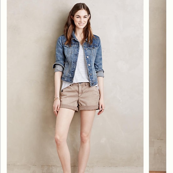 Pilcro brand chino shorts from Anthropologie