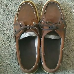 Highland Creek Brown Boat Shoes🚤🚤