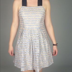 Dusty Blue Modcloth Dress