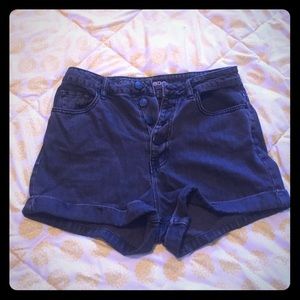 BDG high waisted jean shorts