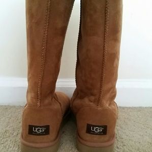 Tall Chestnut UGG boots size 9