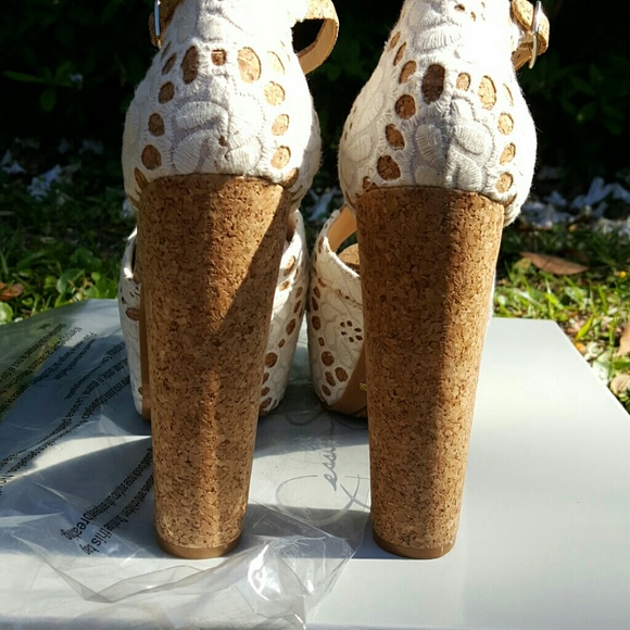 Jessica Simpson Dany Platform shoes Sz 8 - Picture 2 of 4