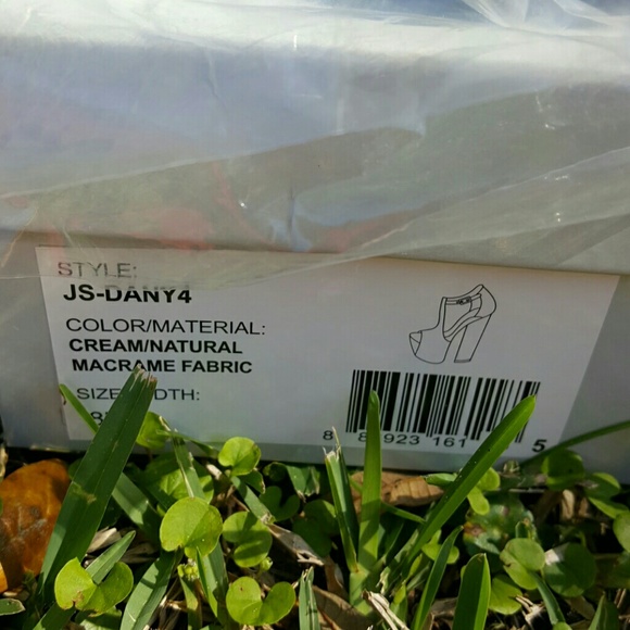 Jessica Simpson Dany Platform shoes Sz 8 - Picture 4 of 4