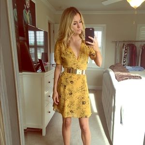 Forever 21 Mustard yellow dress