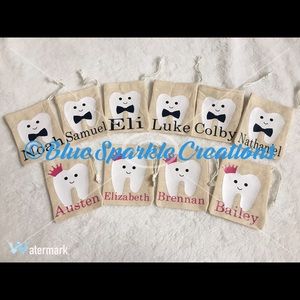 Personalized Tooth Fairy Bags! Any name