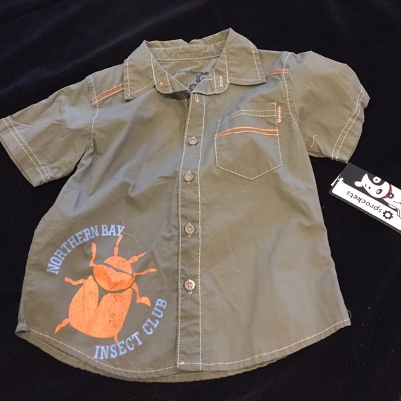 NWT Little Boy Sprockets Shirt
