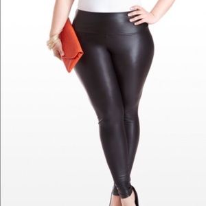FTF Faux leather leggings