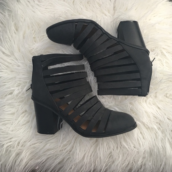 Grey booties