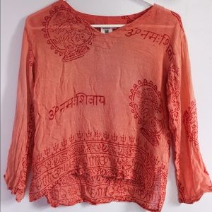 Sheer Ganesha Blouse