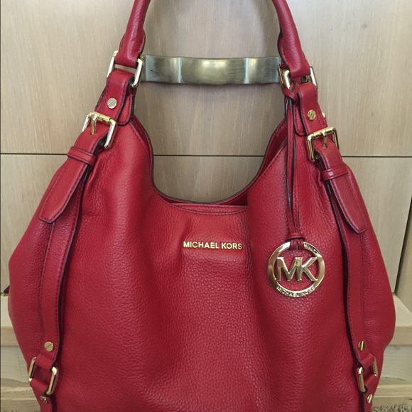 Michael Kors red bag