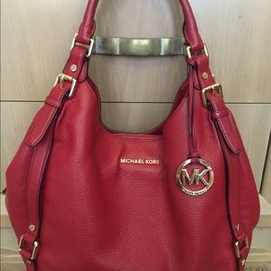 Michael Kors red bag