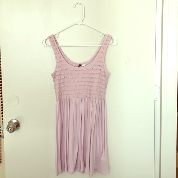 Pink H&M skater dress